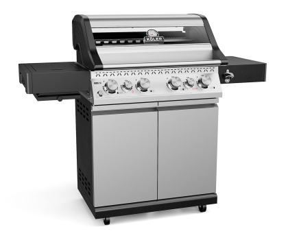 Grill i akcesoria grillowe KOLER Grill ogrodowy S1 srebrny